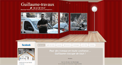 Desktop Screenshot of guillaume-travaux.com